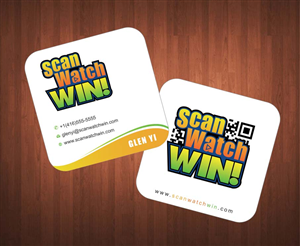 Business Card Design by Sbss for Scan Watch Win! Ltd. | Design: #1997214