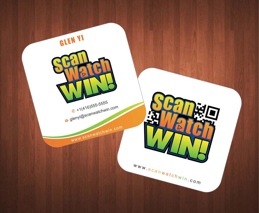 Diseño de Tarjeta de Presentación por Sbss para Scan Watch Win! Ltd. | Diseño #1997223