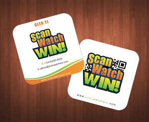 Business Card Design by Sbss for Scan Watch Win! Ltd. | Design: #1997223