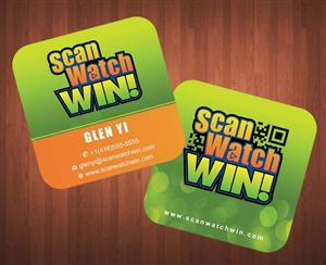 Business Card Design by Sbss for Scan Watch Win! Ltd. | Design: #1997226
