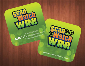 Business Card Design by Sbss for Scan Watch Win! Ltd. | Design: #1997229