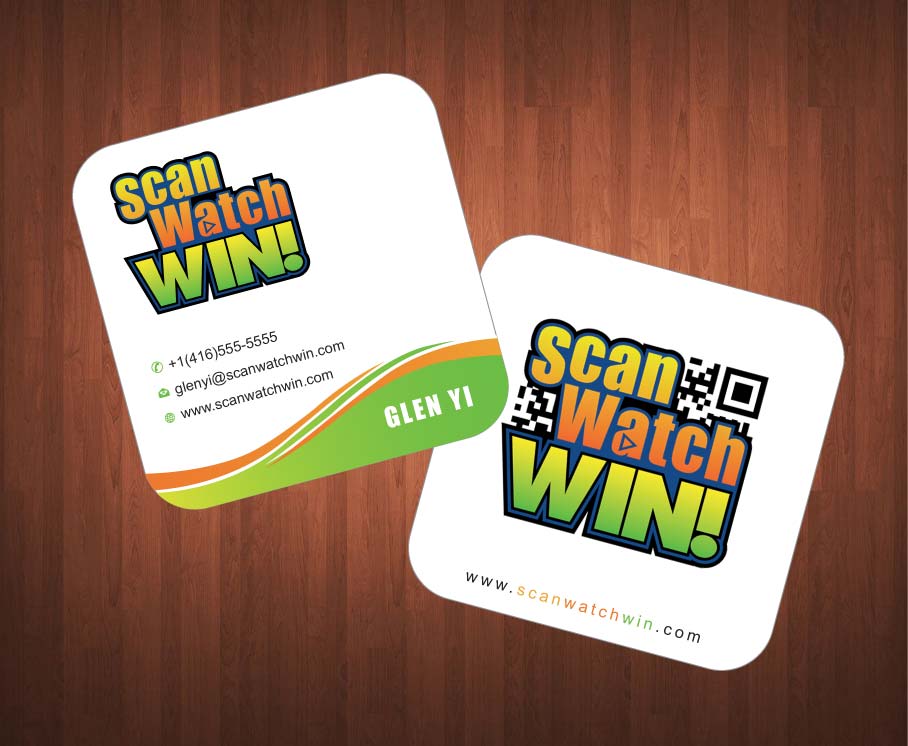 Diseño de Tarjeta de Presentación por Sbss para Scan Watch Win! Ltd. | Diseño #1997235