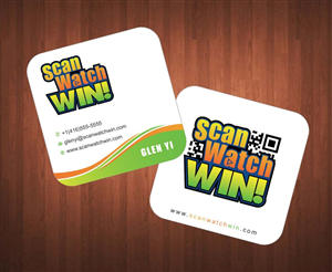 Business Card Design by Sbss for Scan Watch Win! Ltd. | Design: #1997235