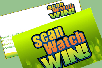 Business Card Design by Artiest MustbAli for Scan Watch Win! Ltd. | Design #2037528