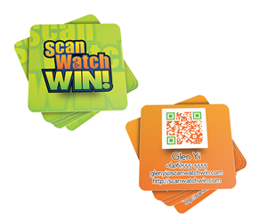 Business Card Design by JMFA for Scan Watch Win! Ltd. | Design #1995625