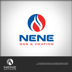 Logo Design by mvillamin for Nene Gas & Heating  | Design #8530476