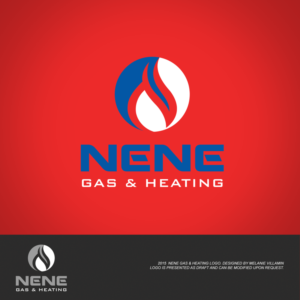 Logo Design by mvillamin for Nene Gas & Heating  | Design: #8530488
