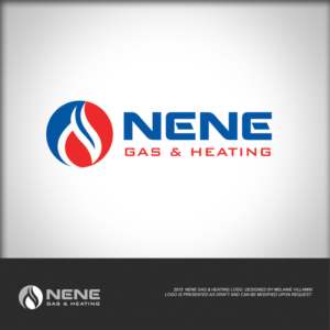 Logo Design by mvillamin for Nene Gas & Heating  | Design: #8530492