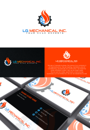Diseño de Logo por BehindSymbols para LG Mechanical, Inc. | Diseño: #9190560