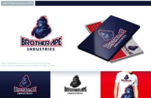 Logo Design by Anhlee for Brother Ape Industries | Design #8516786