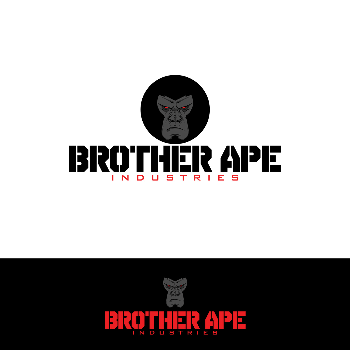 Logo Design by graphicancers for Brother Ape Industries | Design: #8521889