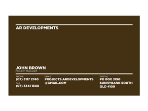 Business Card Design by Greetings Oscar for this project | Design: #409118