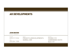 Business Card Design by Greetings Oscar for this project | Design: #409120