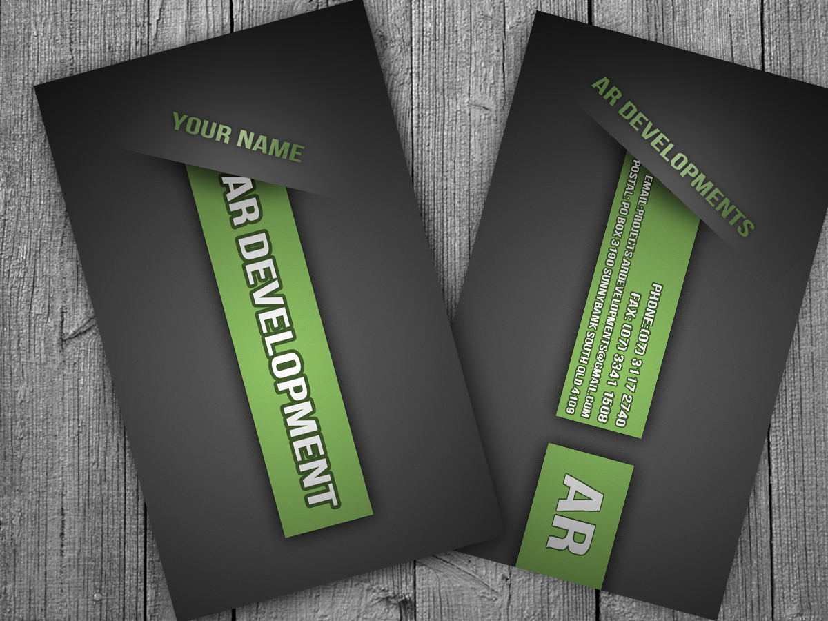 Business Card Design by green pixel for this project | Design #405805