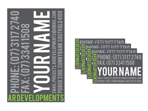 Business Card Design by Brown Design for this project | Design #414172