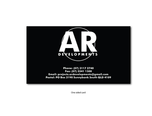 Business Card Design by Panayiotis Demou Graphics for this project | Design: #404474