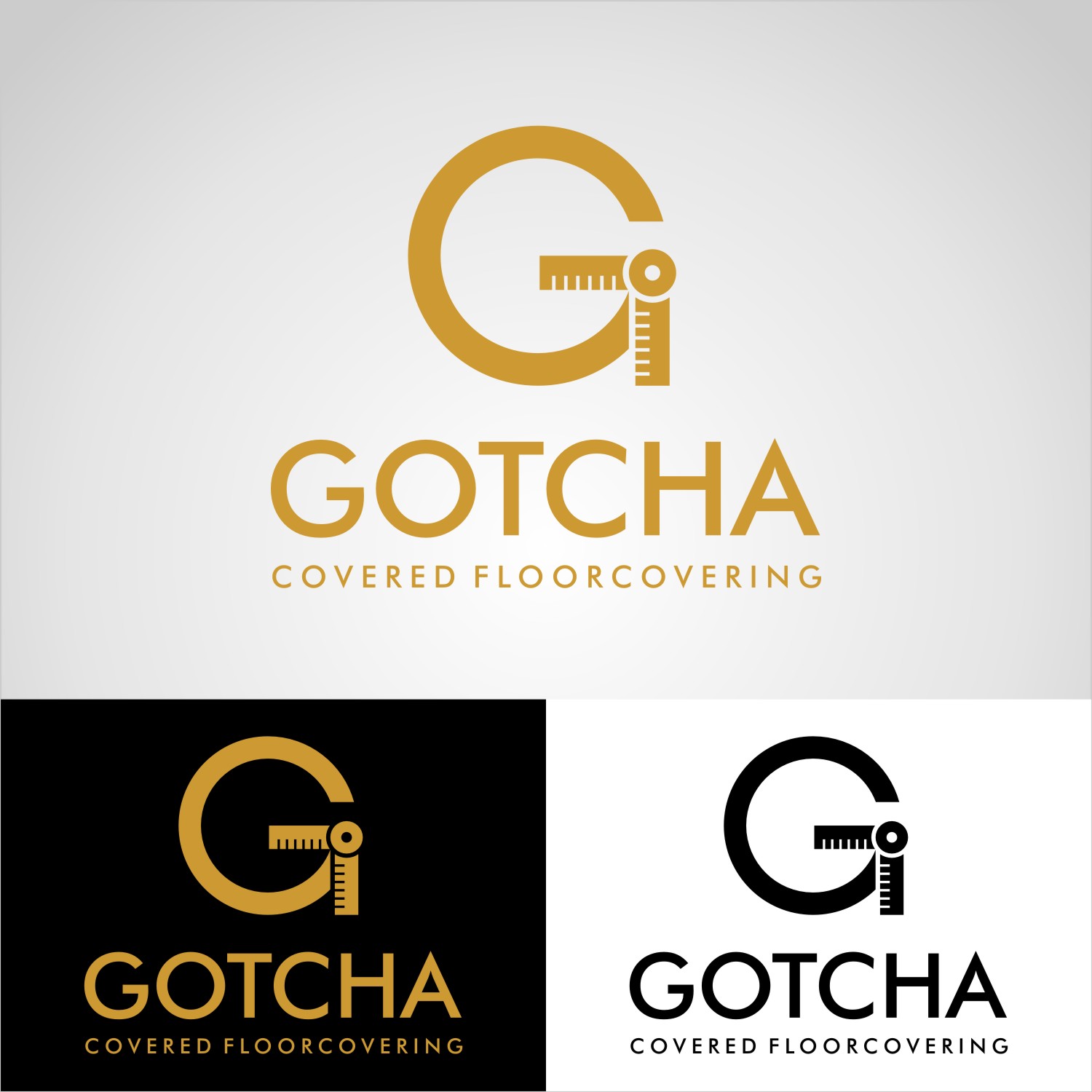 Logo Design by dido for GOTCHA COVERED FLOORCOVERINGS | Design #8517229