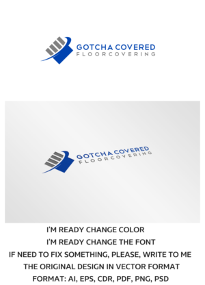Logo Design by artsterdam for GOTCHA COVERED FLOORCOVERINGS | Design: #8522338