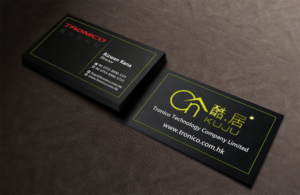 Business Card Design by Lanka Ama for TRONICO TECHNOLOGY COMPANY LIMITED | Design: #8524299