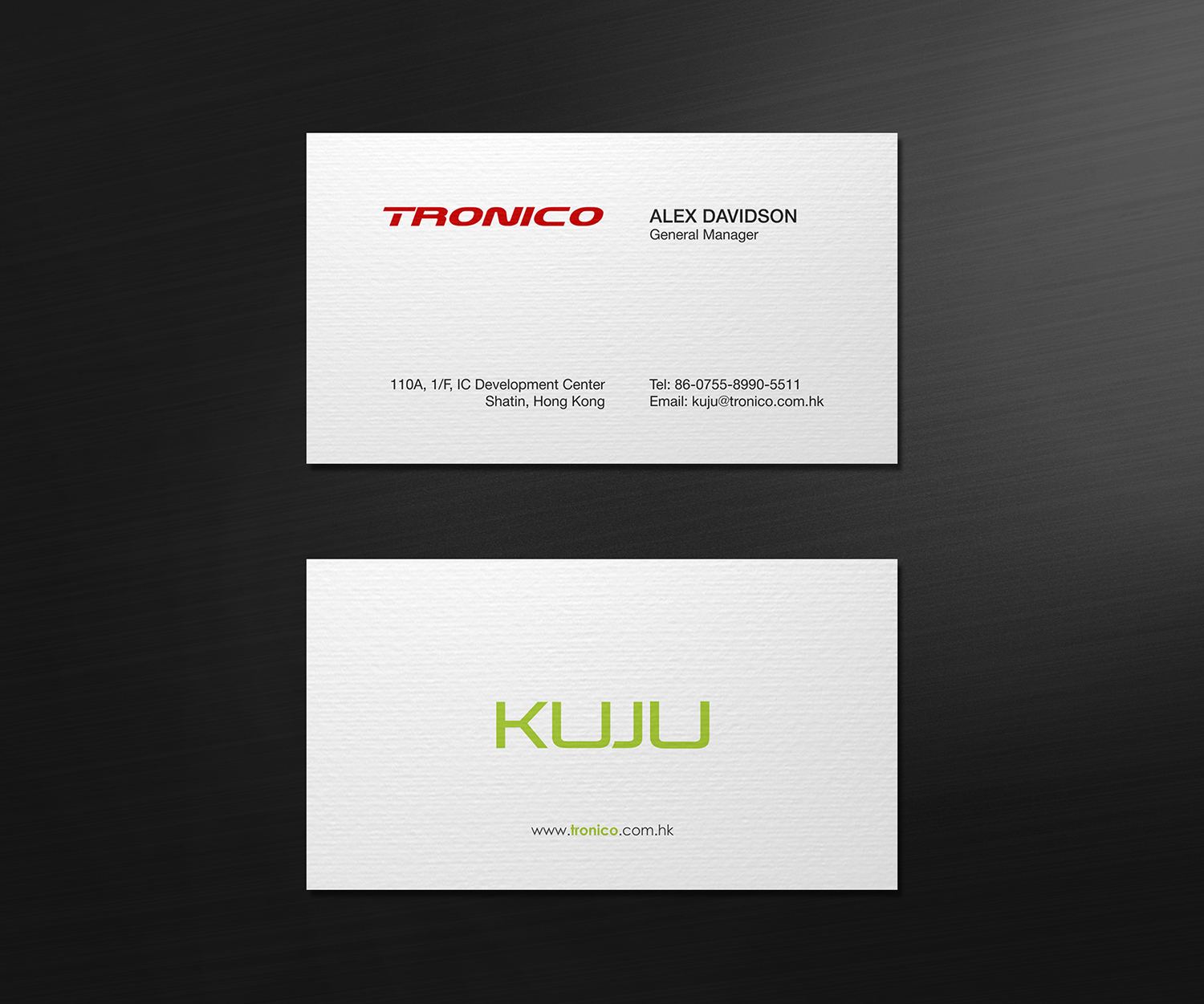 Visitenkarten-Design von logodentity für TRONICO TECHNOLOGY COMPANY LIMITED | Design #8528985