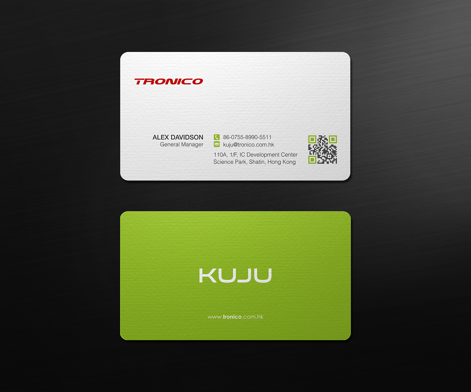 Diseño de Tarjeta de Presentación por logodentity para TRONICO TECHNOLOGY COMPANY LIMITED | Diseño #8538314