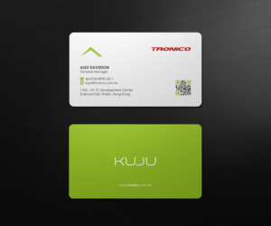Business Card Design by logodentity for TRONICO TECHNOLOGY COMPANY LIMITED | Design: #8943026