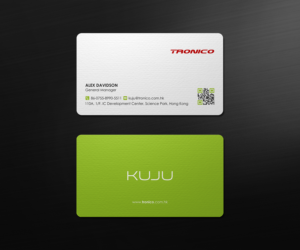 Diseño de Tarjeta de Presentación por logodentity para TRONICO TECHNOLOGY COMPANY LIMITED | Diseño: #9156997