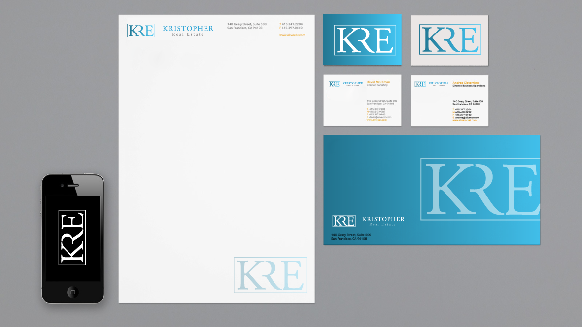 Logo Design by Alexander Leo for Kristopher Real Estate | Design #8769678