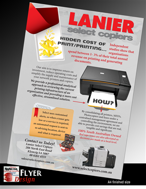 Flyer Design by Anderson Graphic Design for this project | Design #412665