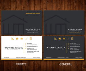 Business Card Design by Designers Hub for Woning Media | Design: #8524925