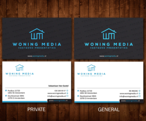 Business Card Design by Designers Hub for Woning Media | Design: #8535602