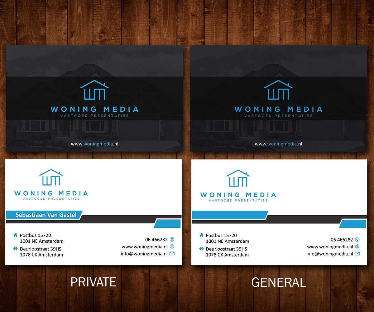 Business Card Design by Designers Hub for Woning Media | Design #8768253