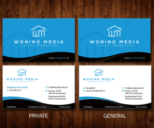 Business Card Design by Designers Hub for Woning Media | Design: #9189243