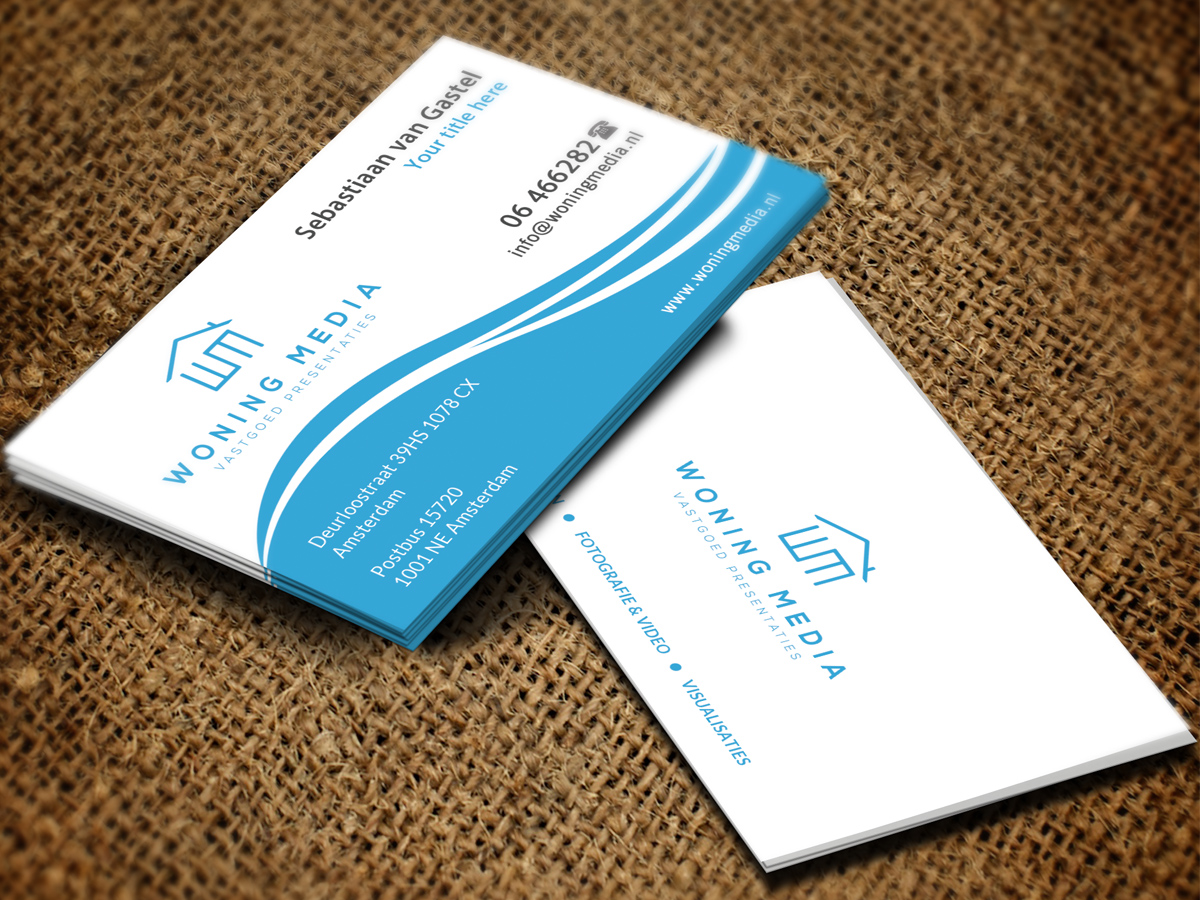 Design de Carte de Visite par Sandaruwan pour Woning Media | Design #8525193