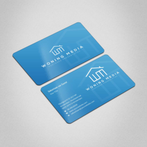 Business Card Design by INDIAN_Ashok for Woning Media | Design: #8521141