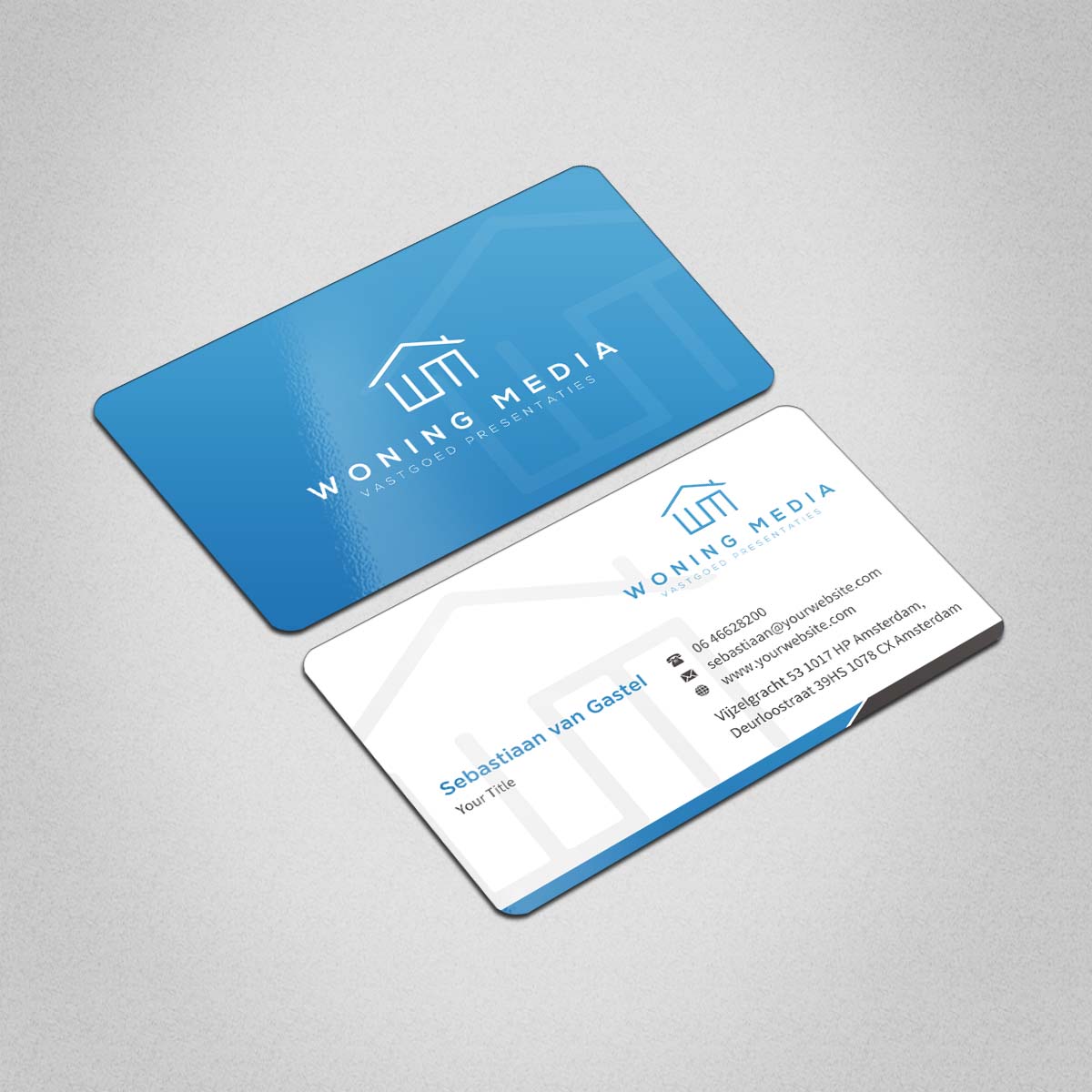 Business Card Design by INDIAN_Ashok for Woning Media | Design #8521143