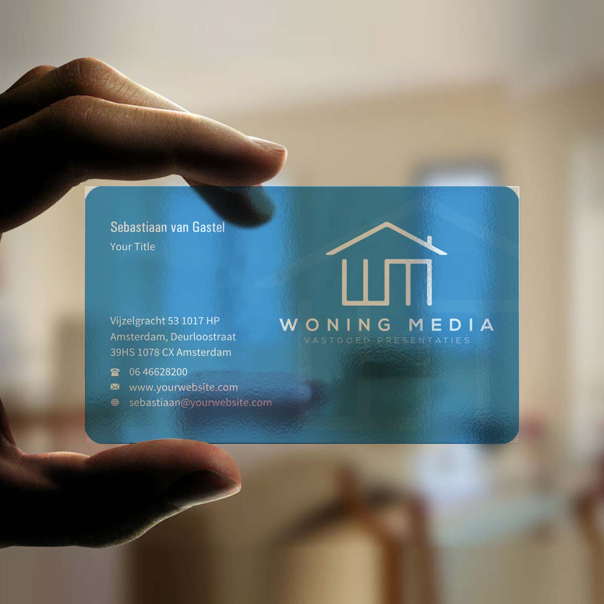 Business Card Design by INDIAN_Ashok for Woning Media | Design #8521154