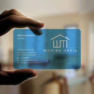 Business Card Design by INDIAN_Ashok for Woning Media | Design: #8521154