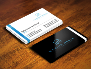 Business Card Design by Verified artistry for Woning Media | Design: #8535955