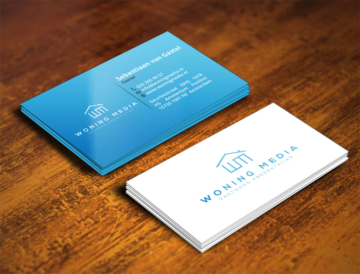 Business Card Design by Verified artistry for Woning Media | Design #8535960