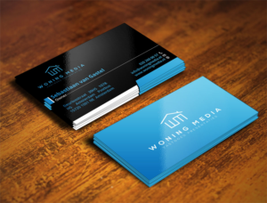 Business Card Design by Verified artistry for Woning Media | Design: #8535964