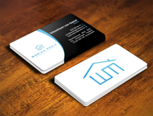 Business Card Design by Verified artistry for Woning Media | Design: #8535967