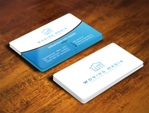 Business Card Design by Verified artistry for Woning Media | Design: #8535969