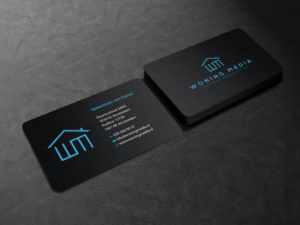 Business Card Design by Creations Box 2015 for Woning Media | Design: #8765620