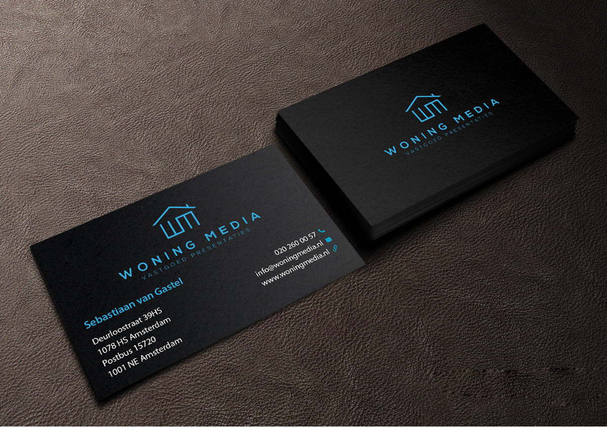 Visitenkarten-Design von Creations Box 2015 für Woning Media | Design #8765621
