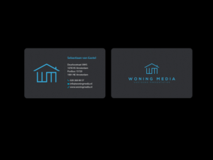 Business Card Design by Creations Box 2015 for Woning Media | Design #8765627