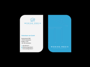Business Card Design by Creations Box 2015 for Woning Media | Design: #8765631