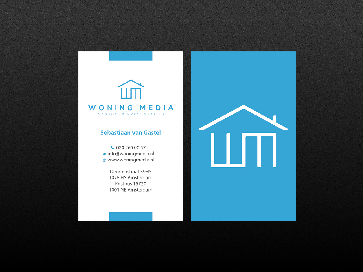 Business Card Design by Creations Box 2015 for Woning Media | Design #8765653