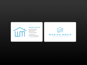 Business Card Design by Creations Box 2015 for Woning Media | Design: #8765655