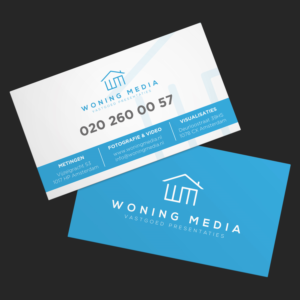 Business Card Design by Shradha for Woning Media | Design: #8532394